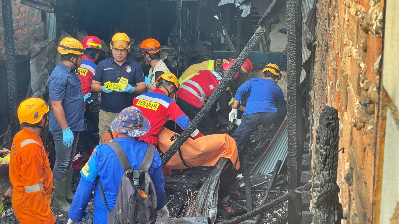 Kebakaran Karang Anyar Balikpapan Tewaskan Anak 6 Tahun