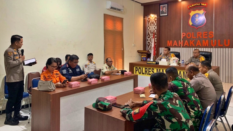 Lewat TFG, Polres Mahakam Ulu Matangkan Pengamanan PSU 2025