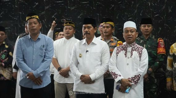 Masjid Al-Muhajirin Sepaku, Sinergi Guru dan Umat Bergema