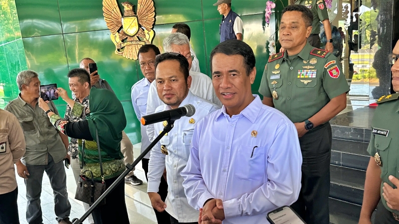 Mentan Targetkan Kaltim Swasembada Pangan Dua Tahun ke Depan