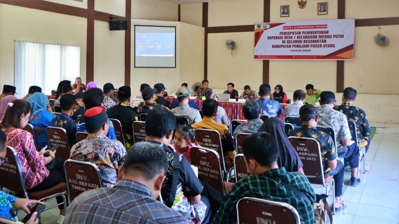 Pemkab PPU Percepat Pembentukan KopDes Merah Putih di Sepaku