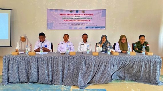 Pemkab Paser Targetkan 60 Koperasi Merah Putih Terbentuk