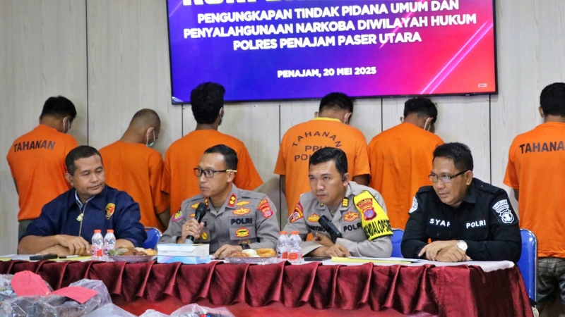 Ungkap Kasus, Polres PPU Lawan Kriminalisme dan Premanisme