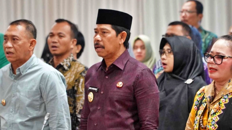 Wabup PPU Waris Muin Diskusi Bersama Menteri PPPA RI