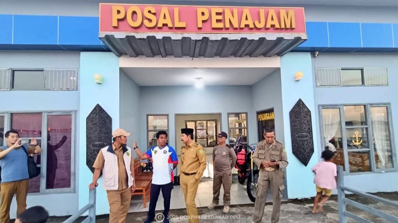 Wakil Bupati PPU Tinjau Lokasi Tenggelamnya KMP Muchlisa