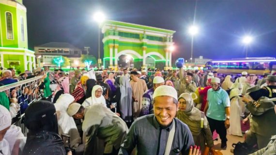 233 Jemaah Haji Paser Tiba Selamat, Satu Jalani Operasi
