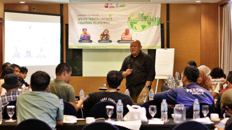 AJI-YMH Latih Jurnalis Liput Transisi Energi Berkeadilan