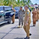 Bupati Paser Tinjau Proyek Jalan dan Air Bersih di Lori