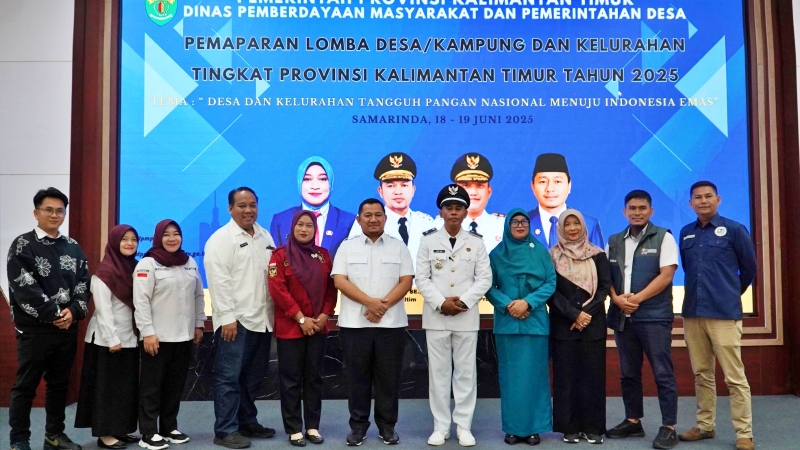 Desa Sidorejo Masuk Tiga Besar Desa Terbaik se-Kaltim