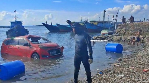 Evakuasi Kendaraan Penumpang KMP Muchlisa Dimulai di Penajam