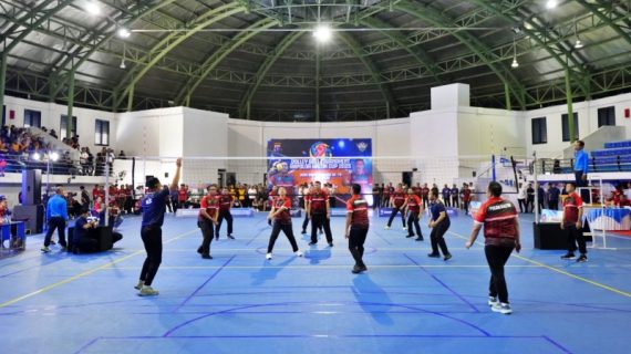 HUT ke-79 Bhayangkara, Polda Kaltim Buka Turnamen Voli Putra