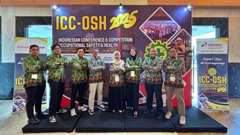 KPI Unit Balikpapan Berprestasi di Ajang ICC OSH 2025