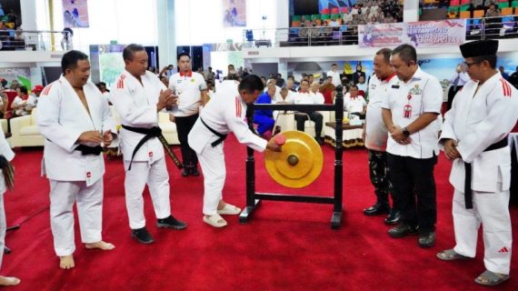 Kejuaraan Judo Polda Kaltim Berlangsung di Dome Balikpapan
