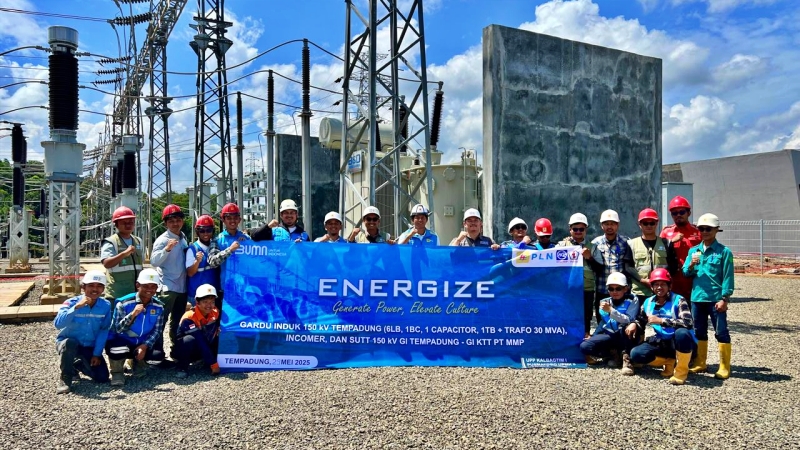 PLN Energize GI Tempadung, Perkuat Kelistrikan Kaltim 2025