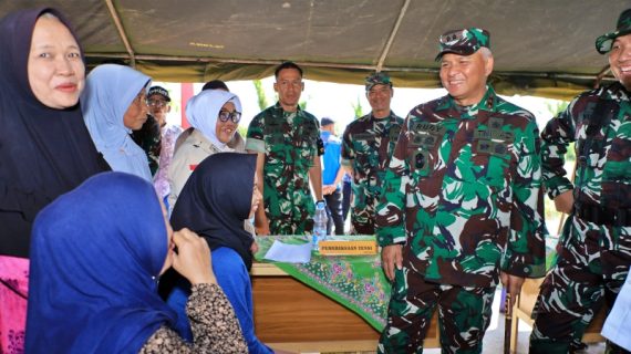 Pangdam Tutup TMMD, TNI Tuntaskan Pembangunan dan Bansos