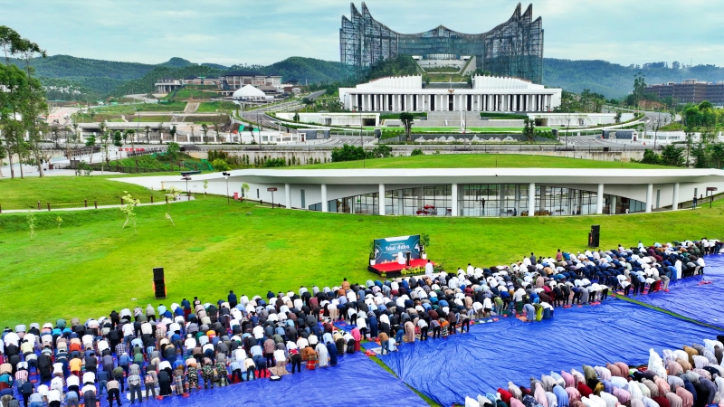 Salat Iduladha 1446 Hijriah di IKN Dipadati 700 Jemaah