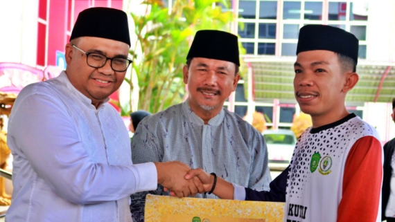 Bupati Kukar Melepas Keberangkatan Kafilah MTQ ke-45 Kaltim