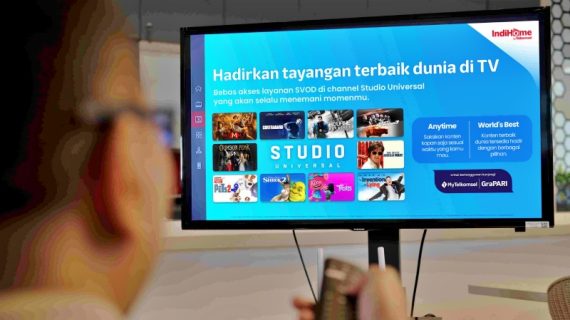 IndiHome TV Hadirkan Studio Universal, Tambah Konten Premium