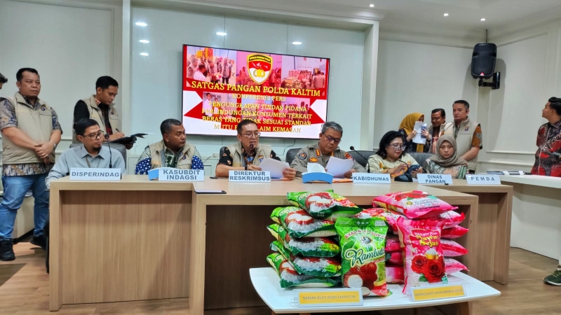 Kasus Beras Medium Diklaim Premium Terungkap di Balikpapan
