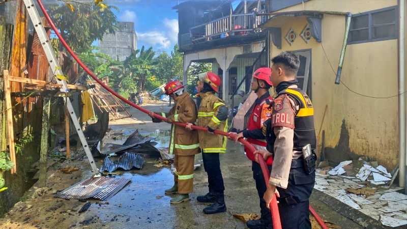 Kebakaran Rumah di Balikpapan, 8 Jiwa Selamat Tanpa Luka