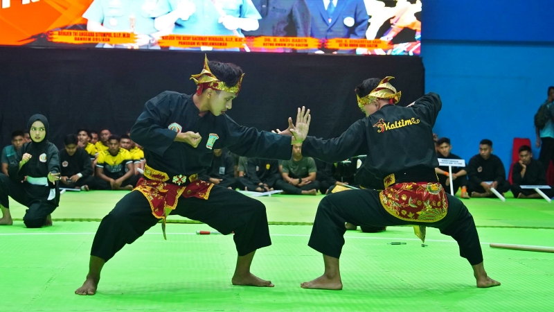 Kodam VI Mlw Gelar Turnamen Silat Militer di Balikpapan