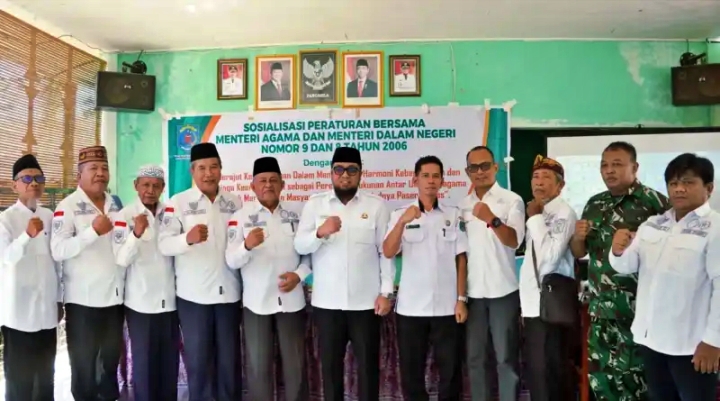 Paser Perkuat Kerukunan Antarumat Beragama di Desa Tebru