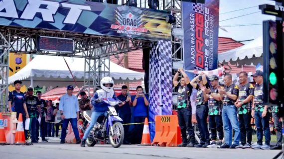 Ratusan Pembalap Ramaikan Paser Night Race 2025