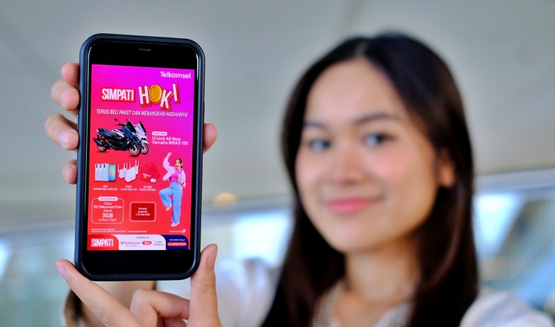 Telkomsel Gelar Undian SIMPATI HOKI Hadiah Miliaran Rupiah