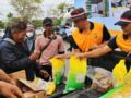 1,5 Ton Beras Ludes di Operasi Pasar Polres PPU dan Bulog