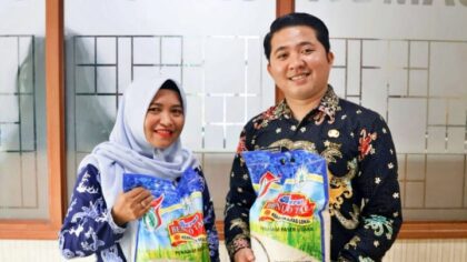 ASN Setkab PPU Antusias Sambut Program Konsumsi Beras Lokal