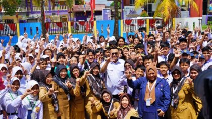 Dukung SMPN 3 Tenggarong Jadi Barometer Pendidikan