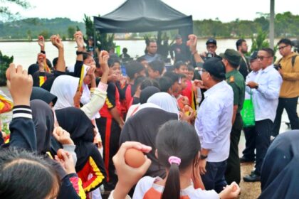 Kukar Galakkan Gerakan Gemar Telur Rebus untuk Gizi Anak