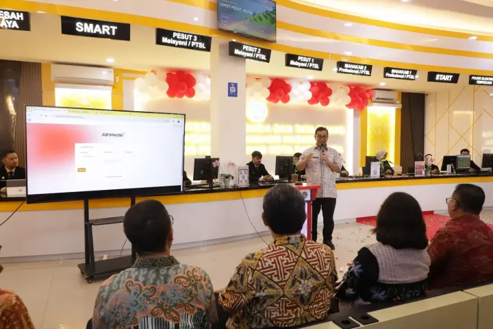 Loket Terintegrasi BPN Samarinda Resmi Diluncurkan