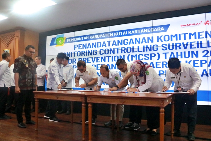 Pemkab Kukar Targetkan Zona Hijau Pencegahan Korupsi