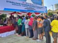 Polda Kaltim Salurkan Beras Murah di GPM Polresta Balikpapan