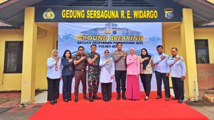 Polres Berau Bangun SPPG, Dukung Program Makan Bergizi