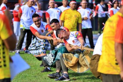 Semarak Lomba Agustusan Kodam VI Mulawarman