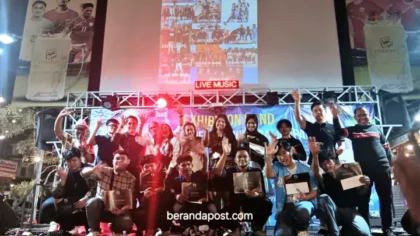 Serunya Exhibition Band Regenerasi Balikpapan di Pasar Segar