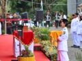 Wabup PPU Pimpin Upacara Penurunan Bendera HUT ke-80 RI