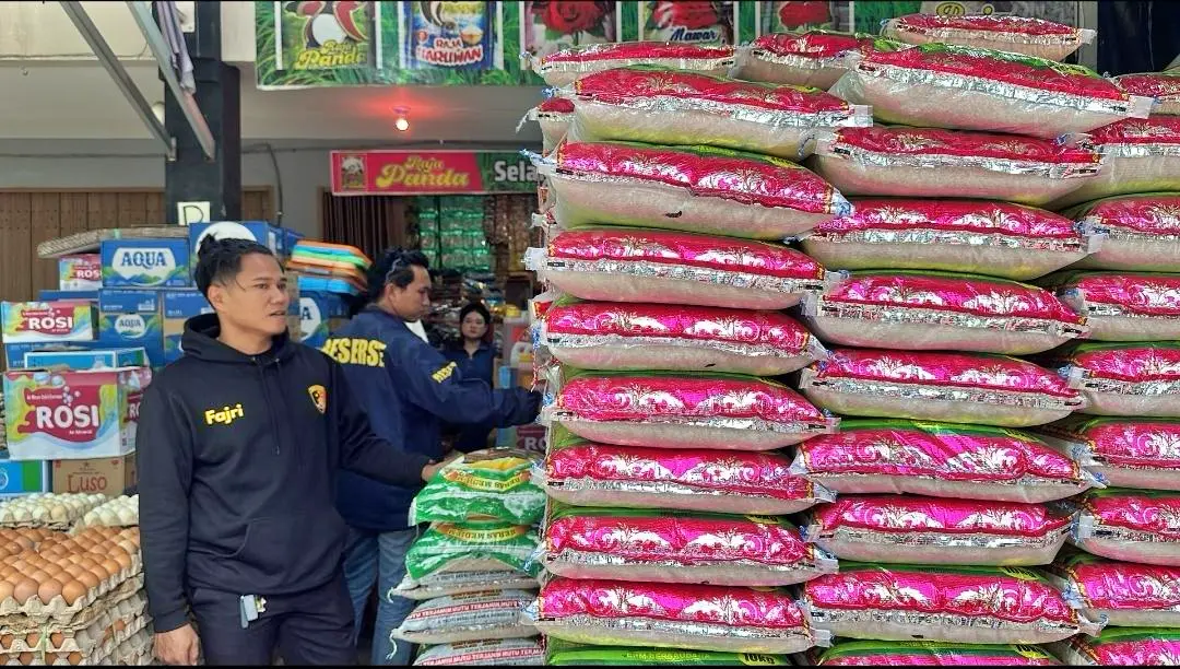 Satgas Pangan Polres Berau Awasi Harga Sembako Jelang Ramadan